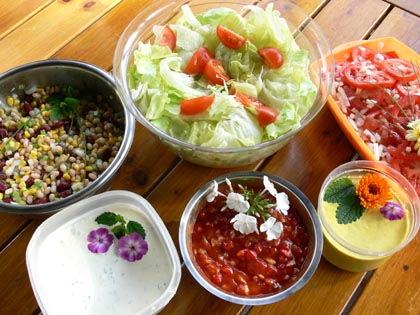 Grillen Salat Bufett01