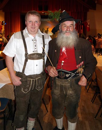 Freunde Erik und Anderl